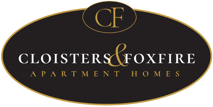 Cloisters and Foxfire Apartments logo